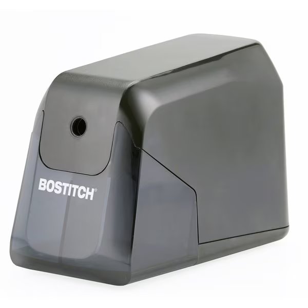 Battery-Powered Pencil Sharpener, Black, Bostitch, Mfr#: BPS4-BLK